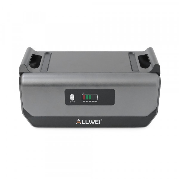Додаткова батарея ALLWEI B200PRO (ємність 2048 Вт·ч), LiFePO4, потужність 2400 Вт, для зарядної станції SGR-PPS2400-2PRO, 480x255x240 мм, 18.6 кг