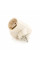 Розетка трійник з заземленням Т- подібний, White, Q12