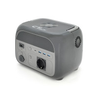 Power station CTOLITY AP400  APP Control, 400W, 345Wh LiFePO4, MPPT 150W max, DC12V-5A, 2хAC 220, 3xUSB-18W, 1хUSB-C(22W), wireless 15W, Fast charge 60min, 177×205×177mm, 5kg