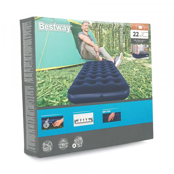 Надувний матрац Bestway, 188х99х22см, Blue. Box