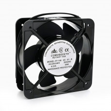 Кулер для охолодження серверних БП BT-220 15050B2H DC sleeve fan 2pin під паяння - 150*150*50мм, 220V/0,22A, 2600об/хв Q24