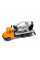 Розетка трійник без заземлення AK303B, Black, Q12
