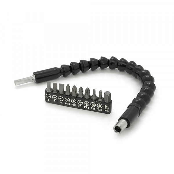 Насадки для отверткі10 IN 1 FLEXIBLE SCREW TOOL