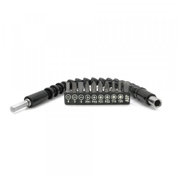 Насадки для отверткі10 IN 1 FLEXIBLE SCREW TOOL