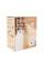 Вертикальна електросушарка для одягу з чохлом SH-005, 400W, таймер, чохол 100х58см, сушарка 31х18х10 см. Beige. Box