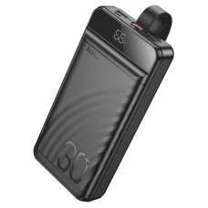 Power Bank HOCO J123B 30000mAh, 22.5W, Black, 0.470kg