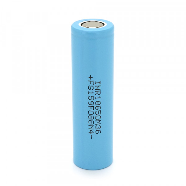 Акумулятор 18650 Li-Ion LG LGDBM361865 (LG M36), 3450mAh, 10A, 4.2/3.63/2.5V, Cyan, 2 шт в упаковці, ціна за 1 шт