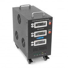 Стабілізатор напруги Conter MSER-15KVA/12KW- 400V-V2 трифазний, сервопривід, монтажу підлоги, LED дисплей, діапазон 225-450V, AC400±3%, колодка, 416x219x352 mm, 33.8kg