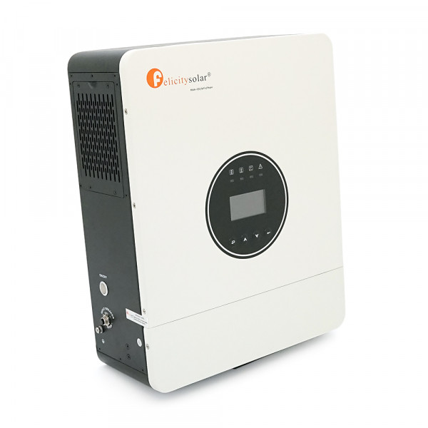 Гібридний інвертор Felicity IVEM6048-II (Gen port) 6KVA 48V  RS485 MPPT(90V-450V) 230Vac 120A(Parallel)
