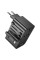 Мережевий фільтр HOCO AC18A на 1 розетку + 2 USB + USB-C, 35W, кабель 1,5 м, 220В, Black, Box