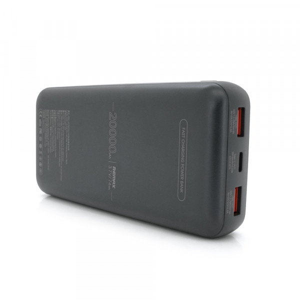 Power Bank Remax RPP-623 20000mAh, 2USB+Type-C, 22.5W, Mix Color, 0.46kg