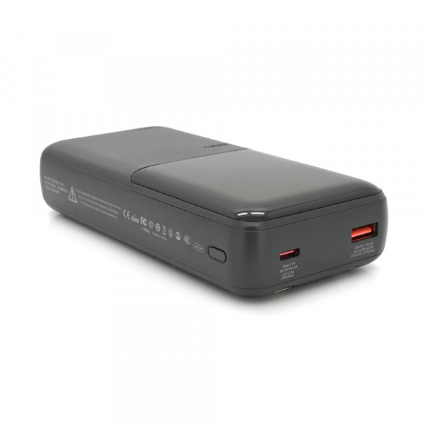 Power Bank Remax RPP-680 20000mAh, USB+Type-C+Lighting, 22.5W, Black, 0.47kg