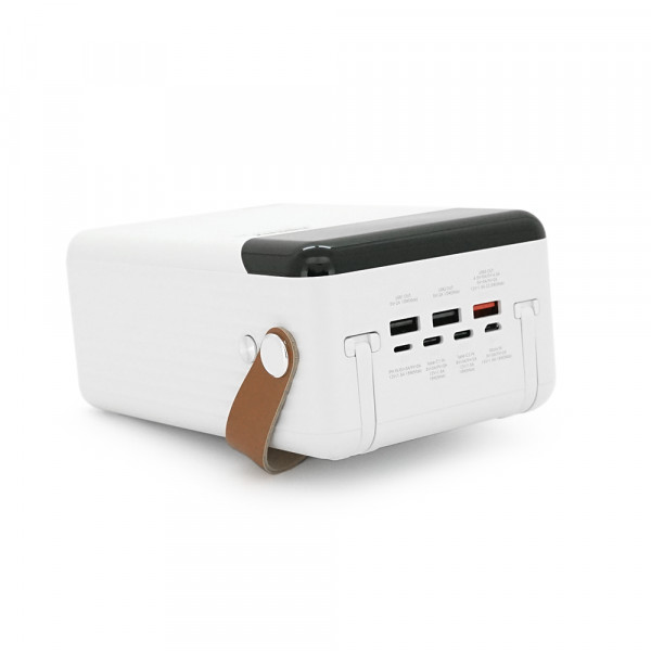 Power Bank Remax RPP-566 80000mAh, 3USB+Type-C+Lighting, 20W, Black, 1.74kg