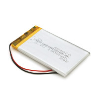 Літій-полімерний акумулятор 4*40*70mm (Li-ion 3.7В 1300мА·год)