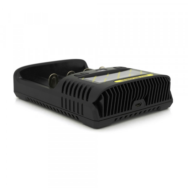 Зарядний пристрій універсальний Nitecore Digicharger UMS4, 4 канали, LCD дисплей, підтримує Li-ion, Ni-MH і Ni-Cd AA (R6), ААA (R03), С (R14)