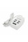 Мережевий фільтр ТВ-Т05, 4 USB, 1.5 м, перетин 3х0,5мм, 2.1А, White, Box