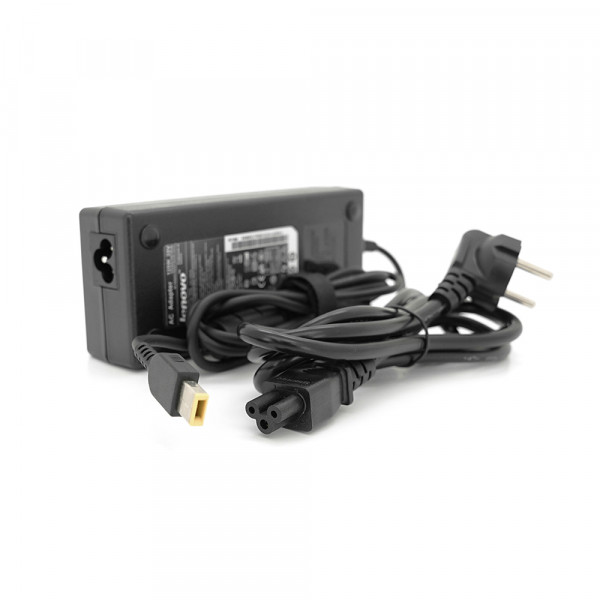 Блок живлення MERLION для ноутбука LENOVO 20V 6A (120 Вт) штекер FOR YOGA, довжина 0,9 м