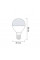 Лампа кульова ELITE SMD LED 8W 6400K Е14 800Lm 175-250V