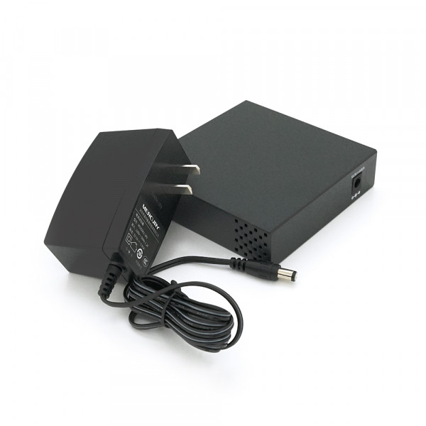Комутатор POE 48V Mercury S105P 48V 5 портів Ethernet 10/100 Мбіт / сек, БП в комплекті, BOX Q200