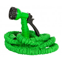 Шланг Садовий 10-30м/100ft + розпилювач, насадка на кран, Blue/Green, Box