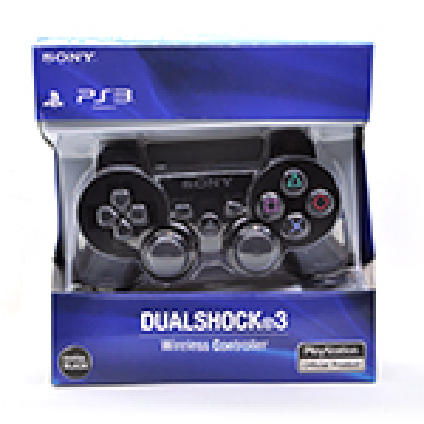 Геймпад беспроводной для PS3 SONY Wireless DUALSHOCK 3 (Black), 3.7V, 500mAh, Blister