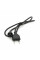 Кабель живлення 1.0m, 0.5mm, PC-184/2 CEE7 / 16-C5 3 pin (для побутової техніки), Black, OEM Q600