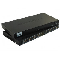 Активний HDMI сплітер 1=>8 порту, 3D, 1080Р, 4Kx2K, 1,4 версія, DC5V/2A Q20, Box