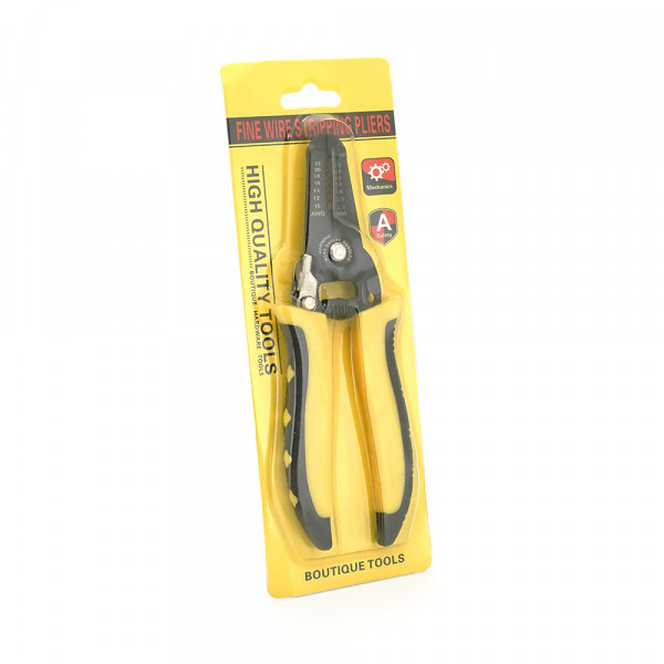Iнструмент для зачистки кабеля 7-1 Stripper YTH-502,  yellow , AWG22-10