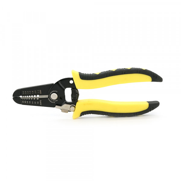 Iнструмент для зачистки кабеля 7-1 Stripper YTH-502,  yellow , AWG22-10