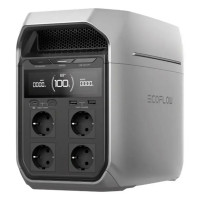 Портативна зарядна станція EcoFlow DELTA 3 Plus (ємність 1024 Вт·ч), 4000 циклів, потужність 1800 Вт (пікова 3600 Вт), 398*200*284 мм, вага 13кг