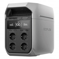 Портативна зарядна станція EcoFlow DELTA 3 Plus (ємність 1024 Вт·ч), 4000 циклів, потужність 1800 Вт (пікова 3600 Вт), 398*200*284 мм, вага 13кг