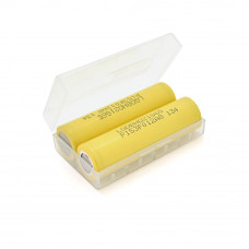 Акумулятор 18650 Li-Ion LG LGDBHE21865, 1600mAh, 20A, 4.2 / 3.6 / 2.5V,  Yellow, PVC BOX, 2 шт. в упаковці, ціна за 1 шт