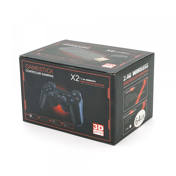 Ігрова приставка X2plus dual system 8K/4K Ultra HD, 1GB RAM, 64G, Android 11.1, CPU:S905, HDMI 2.1, 2 Геймпади, 35000 ІГР