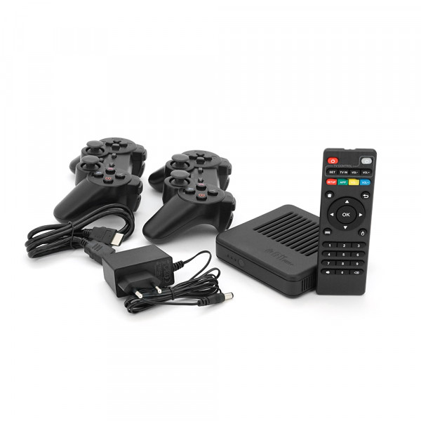 Ігрова приставка G11 pro 64G dual system 8K/4K Ultra HD, 1GB RAM, 64G, Android 11.1, CPU:S905, HDMI 2.1, 2 Геймпади, 10280 ІГР