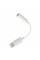 Перехідник Kin Lighting(M) => Jack 3.5mm(F), 5см, White