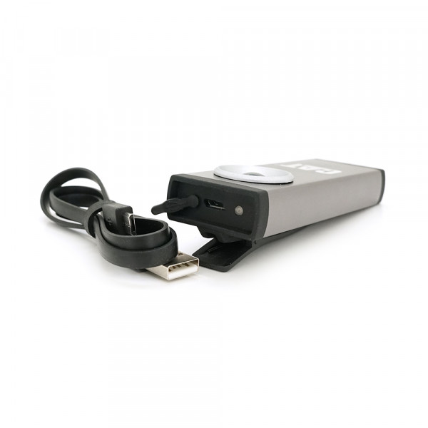 Кишеньковий ліхтарик CAT CT5115, 200LM, 2 режими, вбудований акумулятор, USB кабель, Blister