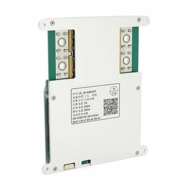 BMS плата JK-B1A8S20P Li-Ion/LiFePo4/LTO 3S-8S, 200A, CAN/RS485, 0.3mΩ, Bluetooth, Ballance 1A, підігрів + кнопка