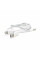 Кабель-перехідник JH-CM32 Jack 3.5mm(M) => Lighting(M)+Type-C(M), 1м, White, Box