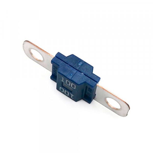 Запобіжник плоский SBFW-L-100, 100A, 58V, M6, 12х41mm, Blue