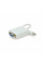 Конвертер mini Display Port (тато) на VGA(тато) 30cm, White, 4K/2K, Пакет