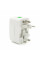 Універсальний переходник все стандарти розеток 5 in 1 + USB