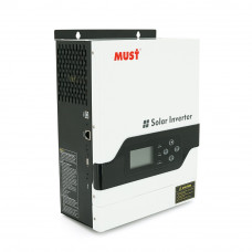 Гiбрiдний ДБЖ  MUST PV18-1512VPM, 1500W, 12V, ток заряда 10/20А, 160-275V, MPPT (60А, 15-145 Vdc)