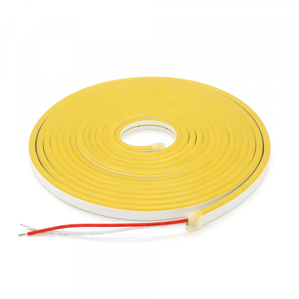 Стрічка світлодіодна в силіконі 3528, 12V, 5 метрів, IP67, Yellow