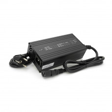 Зарядний пристрій для акумуляторів Li-ion 12V(12,6V),3S,10A,штекер Triangle plug (T-tipe/IEC/C13 N+L-), LED-індикація, 137x90x50mm