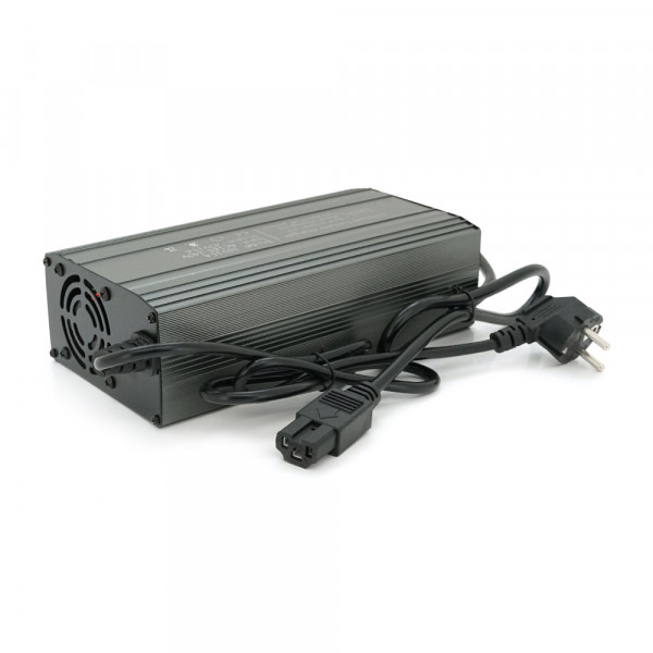 Зарядний пристрій для акумуляторів Li-Ion 36V(42V),10S,10-15A, штекер Triangle plug (T-tipe/C13/IEC). 185x88x60mm