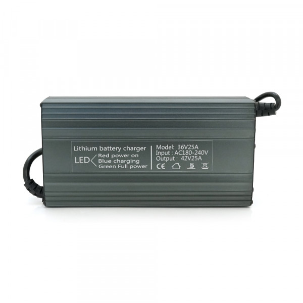 Зарядний пристрій для акумуляторів Li-Ion 36V(42V),10S,20-25A, рoз'ем anderson.185x88x60mm 1.2kg