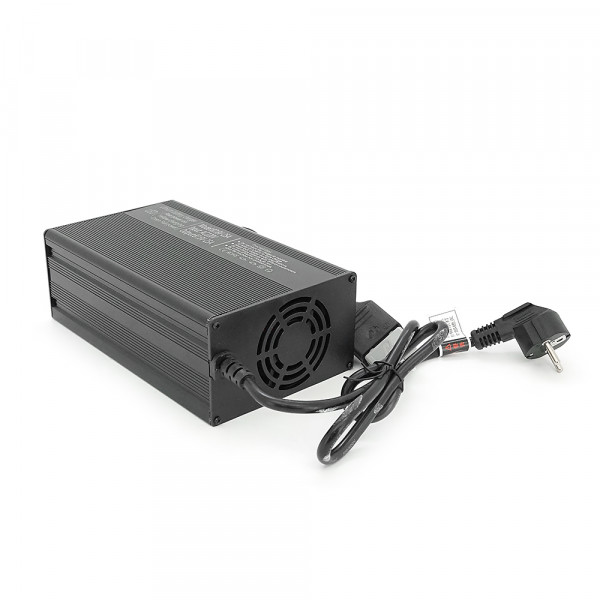 Зарядний пристрій для акумуляторів LiFePo4 72V(87,6V),24S, 25A, 185x88x60mm