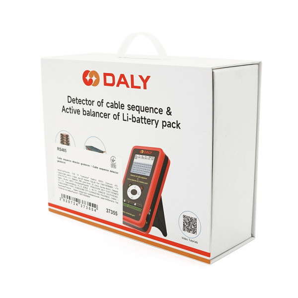 Багатофункціональний тестер і балансир Daly Smart BMS Pro 24S (Li-ion, LiFePO4, LTO), 3-24S, до 10А, LCD-3,5" екран, 200×120×40mm, Box