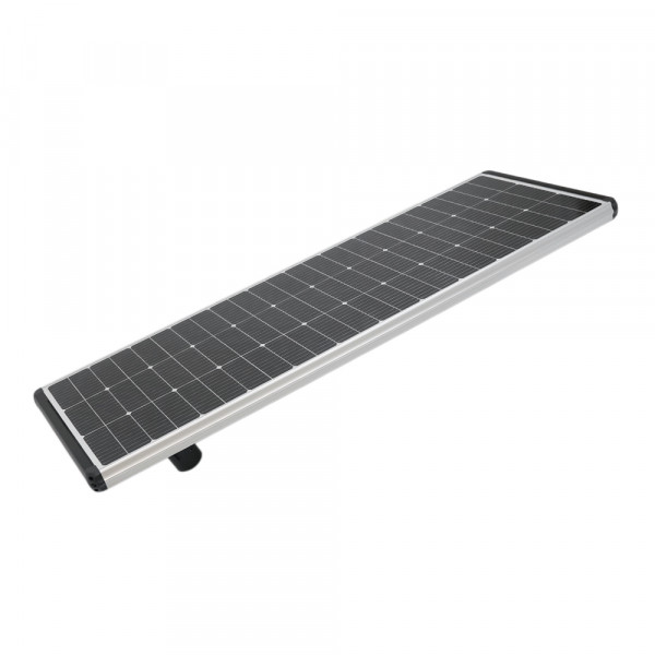 SOLAR LED-ліхтар Anern AN-SLB-200W, 36V 200W, 240LED, 1152WH LiFePO4, 210lm/w, 120°, заряд 8 ч, разряд 4 часа, IP66. Aluminium+PMMA, 1761*595*60mm