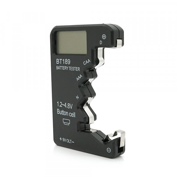 Тестер ємності LCD-BT189 цифровий для акумуляторних батарей AA/AAА/1,5V/9V
